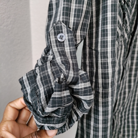 Men's Paper Denim & Cloth Plaid Shirt size Large - Picture 7 of 15